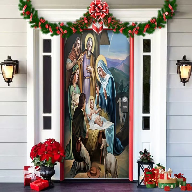 Christmas Front Door Decoration