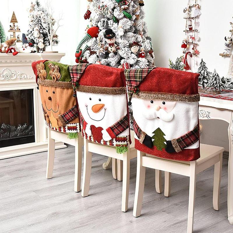 Christmas Themed Dining Chair Cover