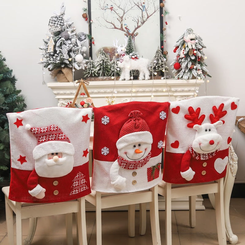 Christmas Themed Dining Chair Cover
