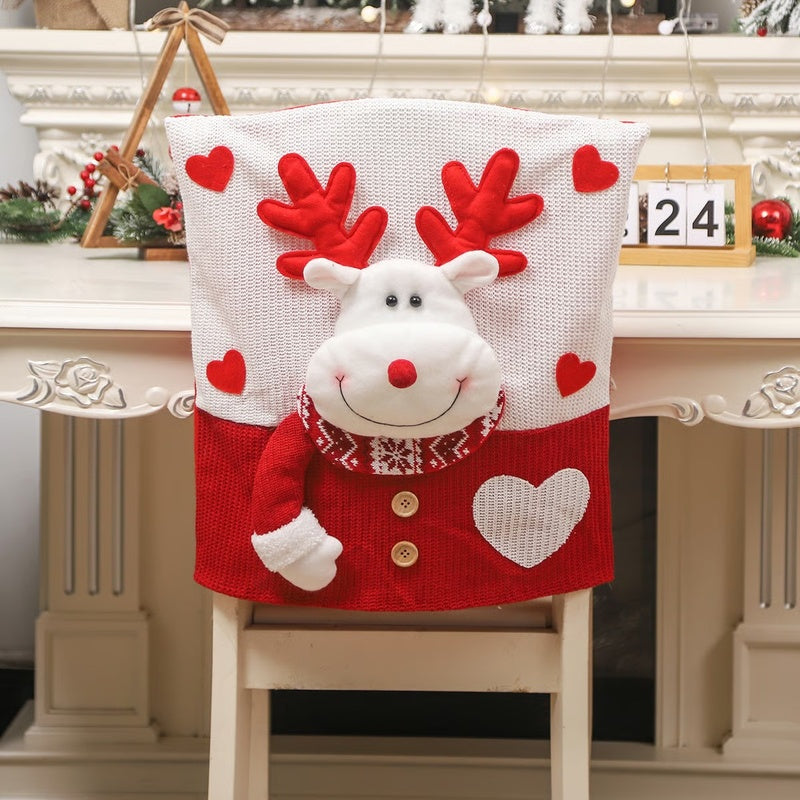 Christmas Themed Dining Chair Cover