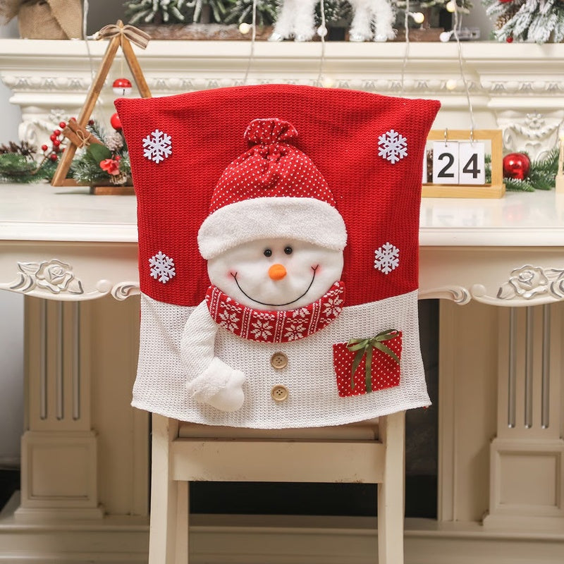 Christmas Themed Dining Chair Cover