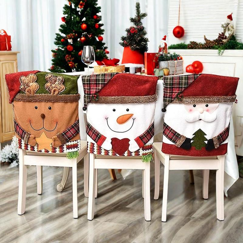 Christmas Themed Dining Chair Cover