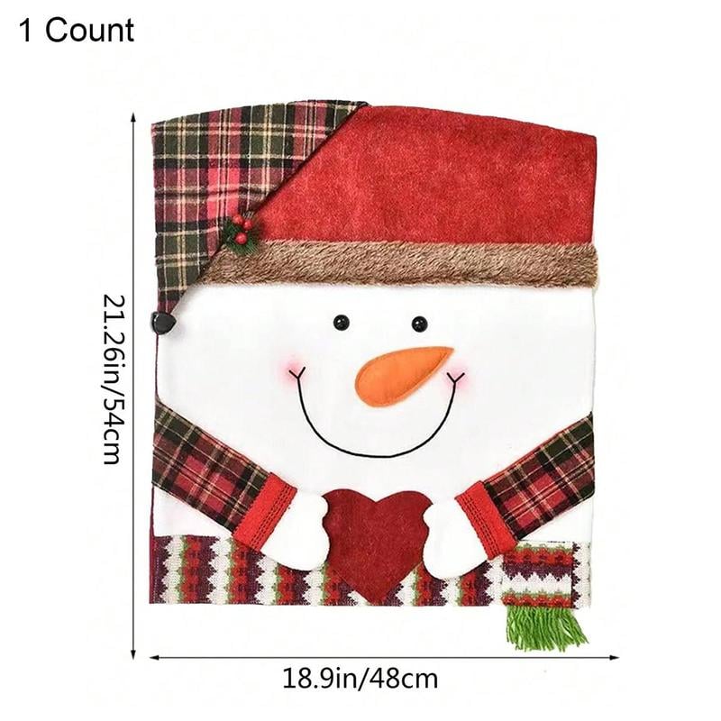 Christmas Themed Dining Chair Cover