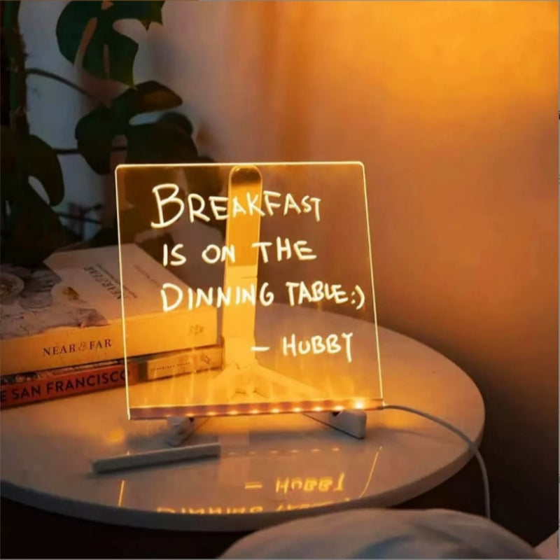 Color LED message board