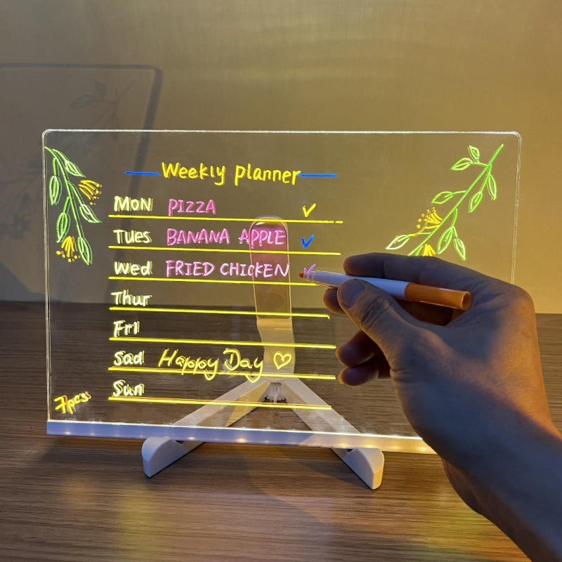 Color LED message board
