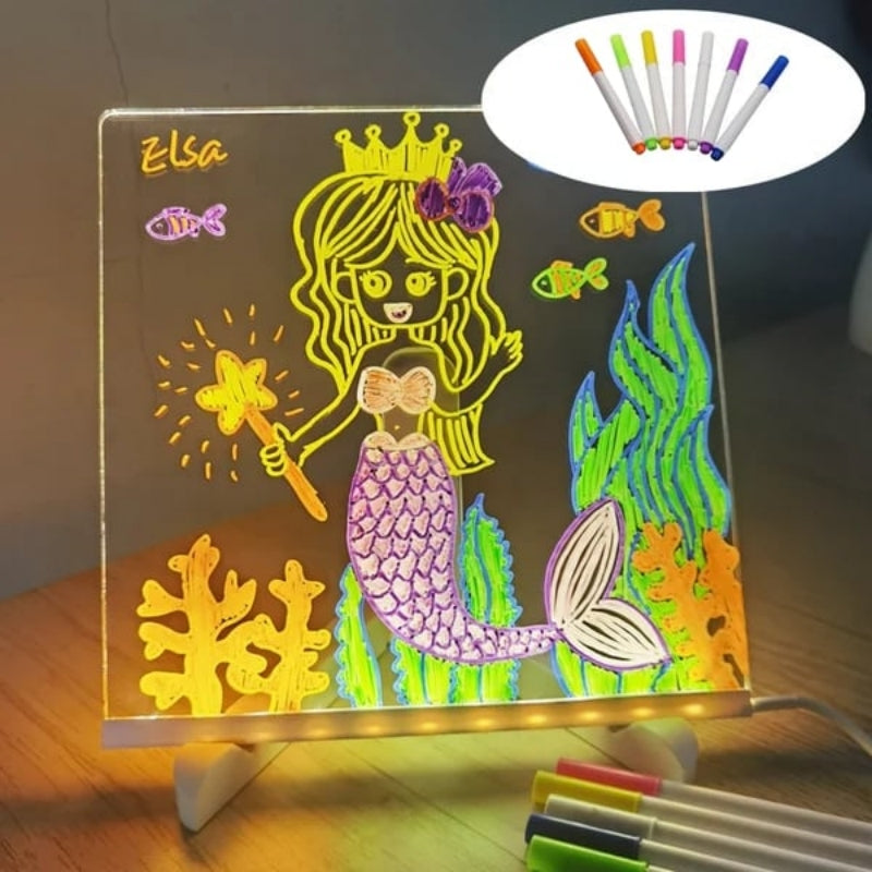 Color LED message board