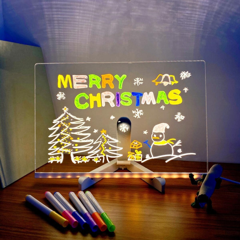 Color LED message board