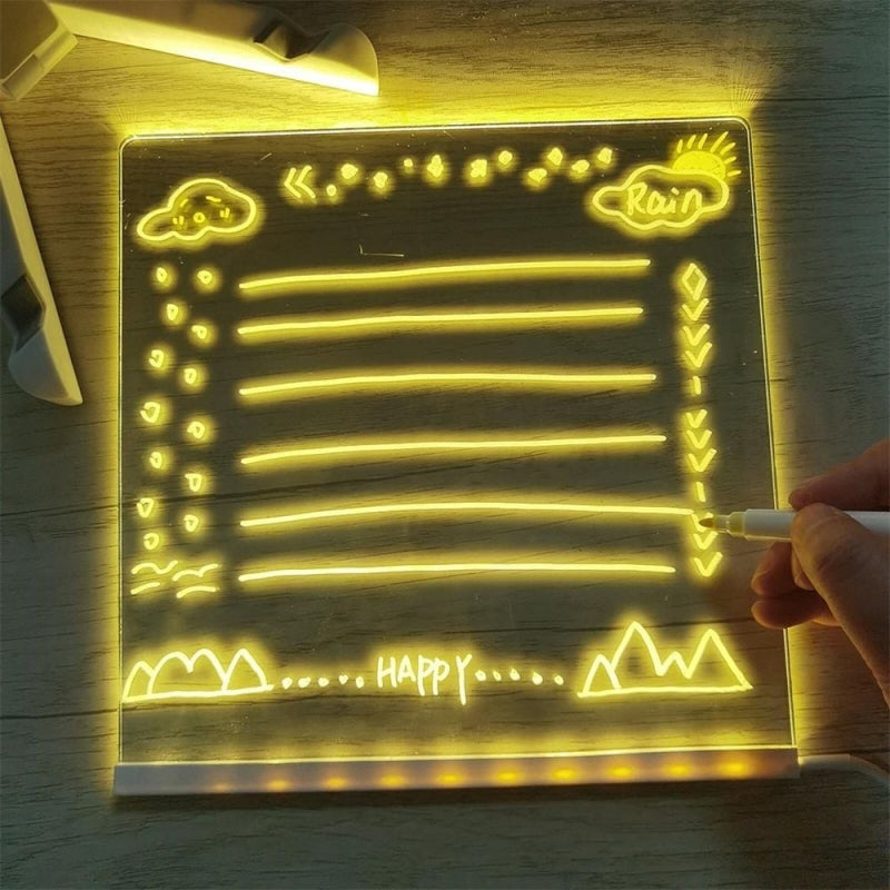 Color LED message board