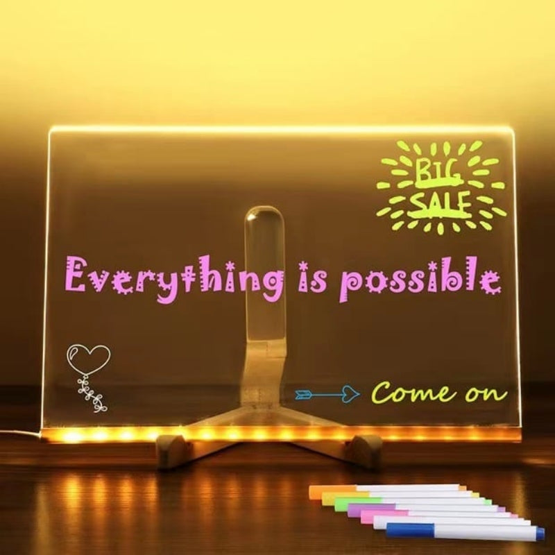 Color LED message board