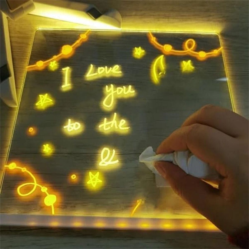 Color LED message board