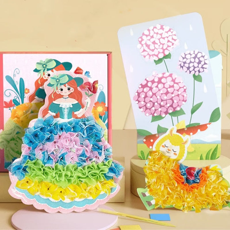 Creative DIY Puzzle Puncture Painting Kit