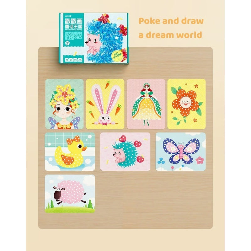 Creative DIY Puzzle Puncture Painting Kit