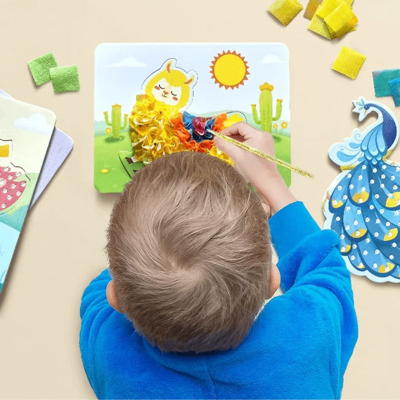 Creative DIY Puzzle Puncture Painting Kit
