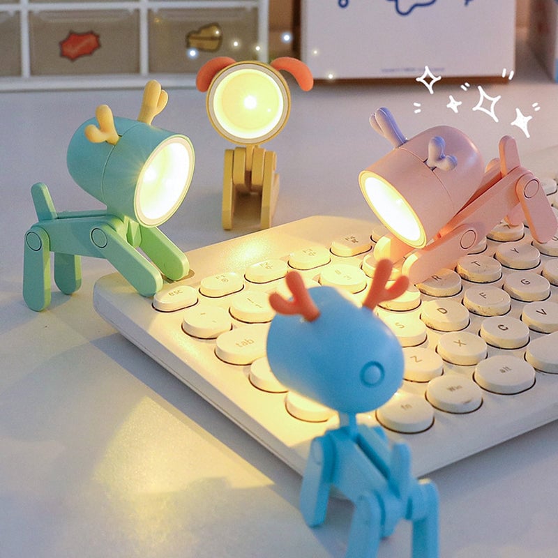 Cute Portable LED Bedroom Night Light