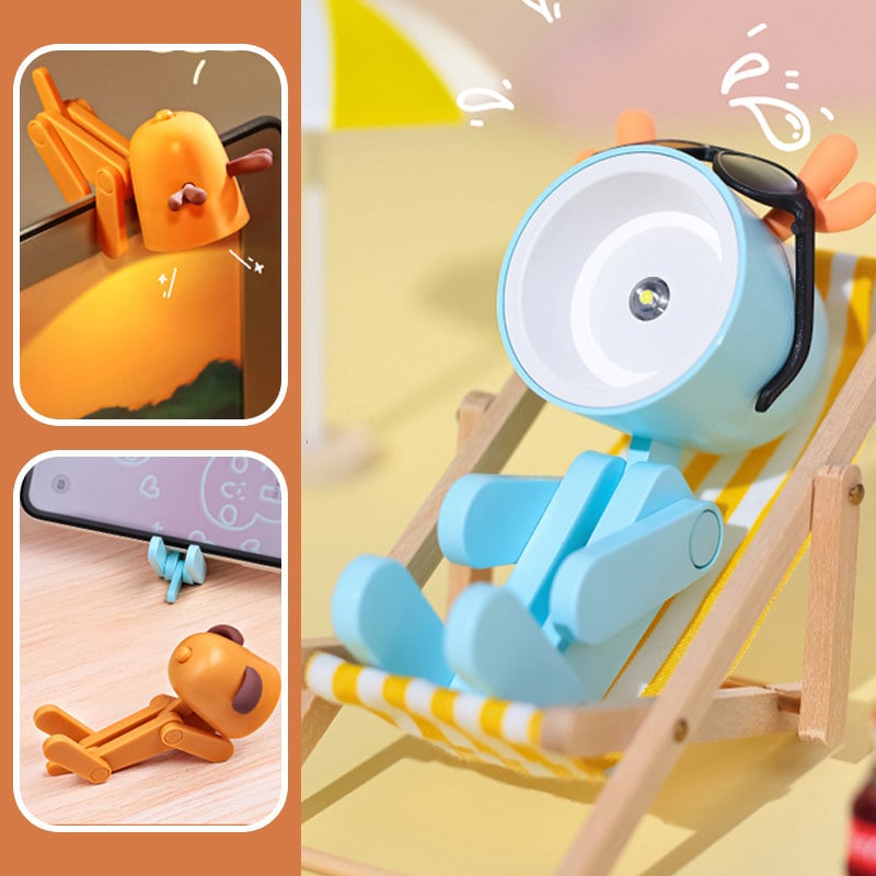 Cute Portable LED Bedroom Night Light
