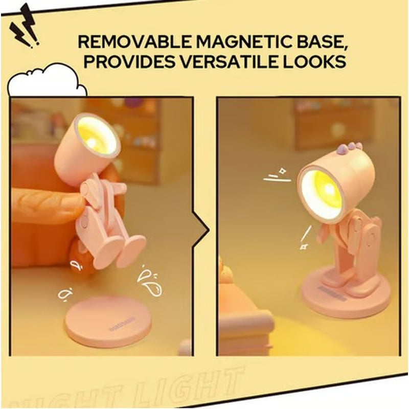 Cute Portable LED Bedroom Night Light