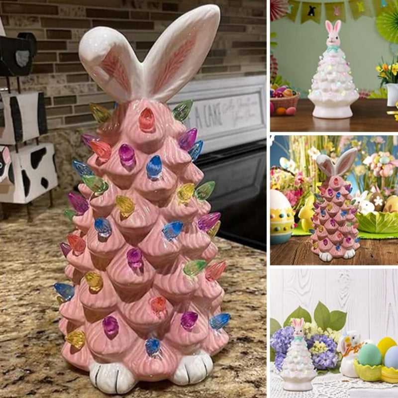 Easter Pink Bunny Tree
