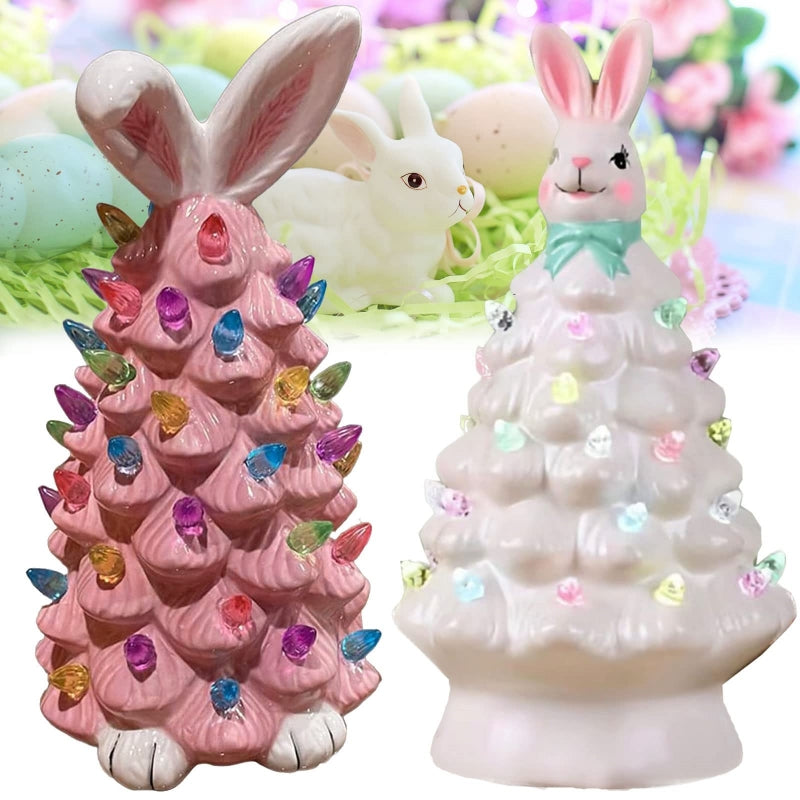 Easter Pink Bunny Tree