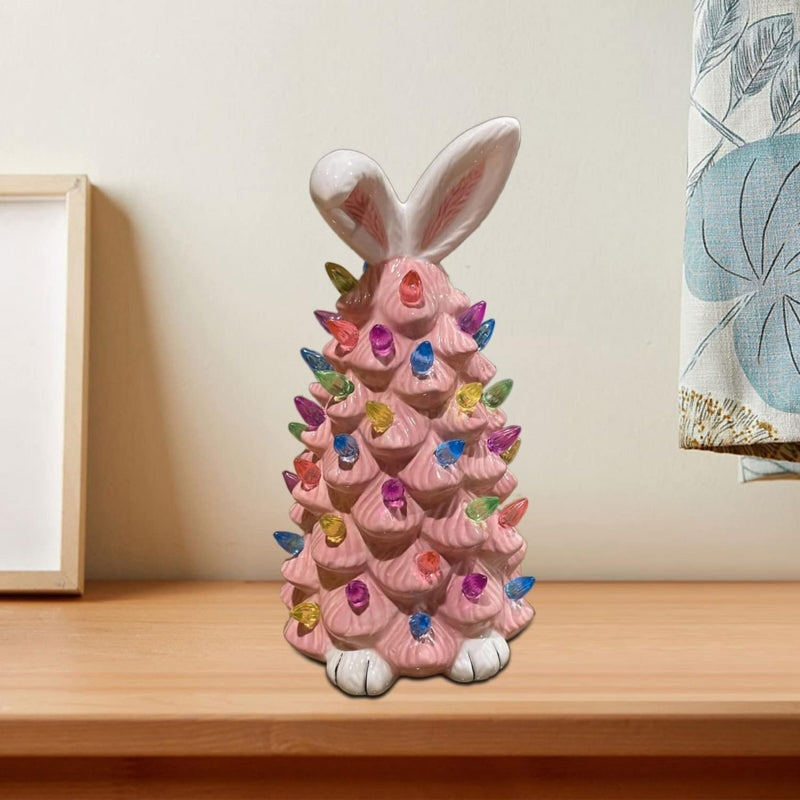 Easter Pink Bunny Tree
