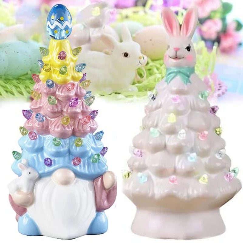 Easter Pink Bunny Tree