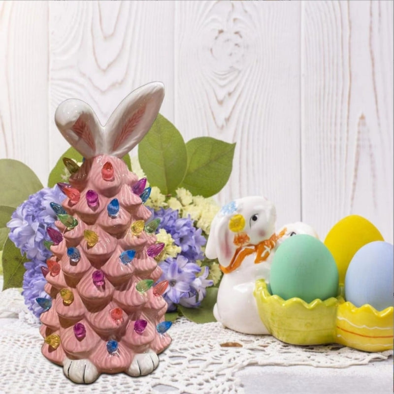 Easter Pink Bunny Tree