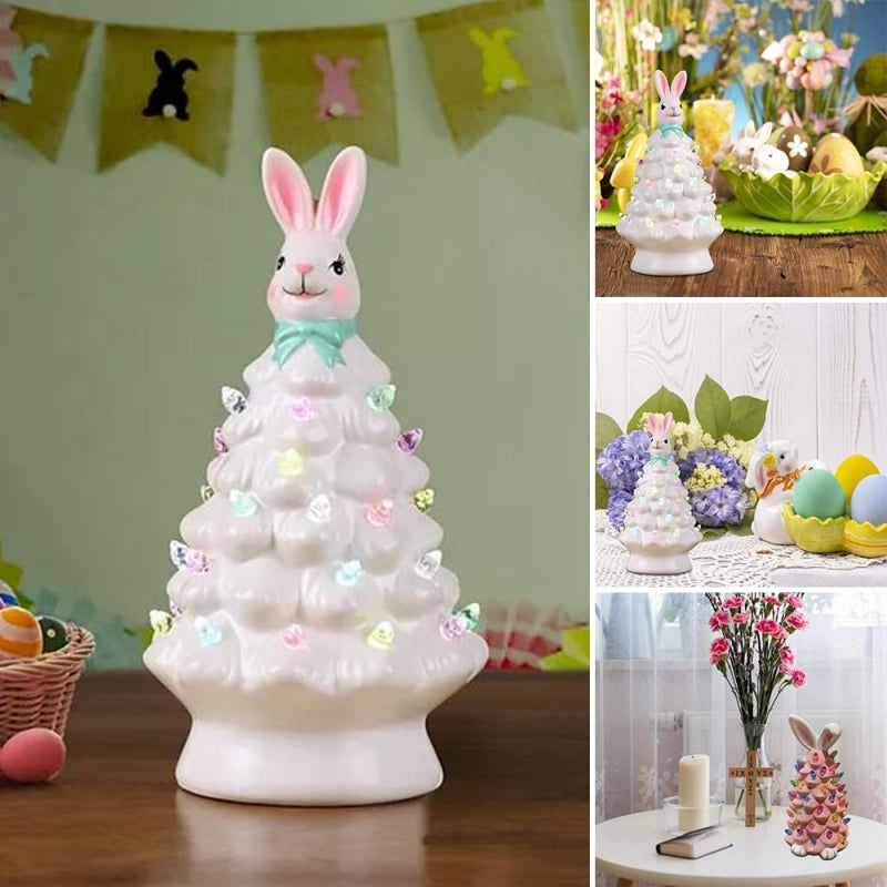 Easter Pink Bunny Tree
