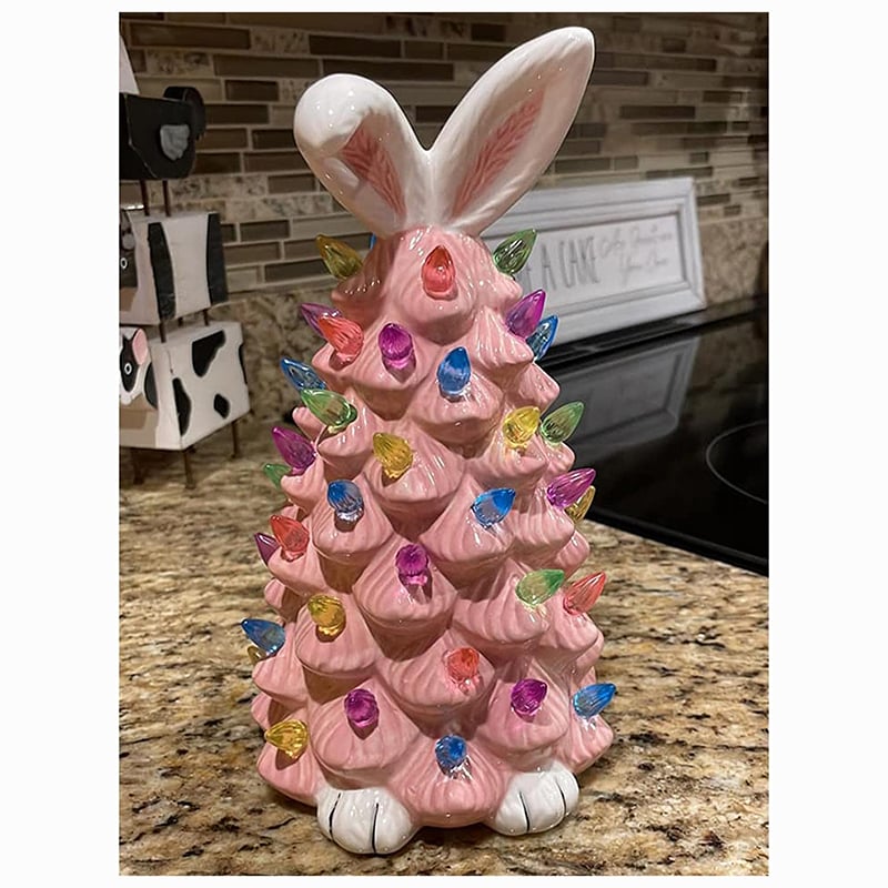 Easter Pink Bunny Tree