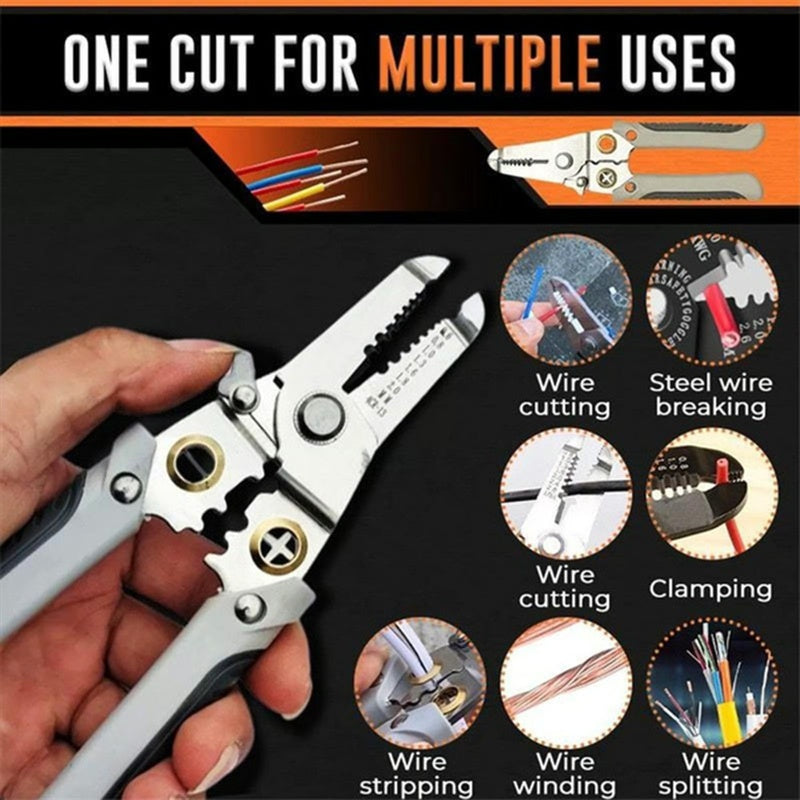 Heavy‑Duty Multifunction Wire Plier Hand Tool