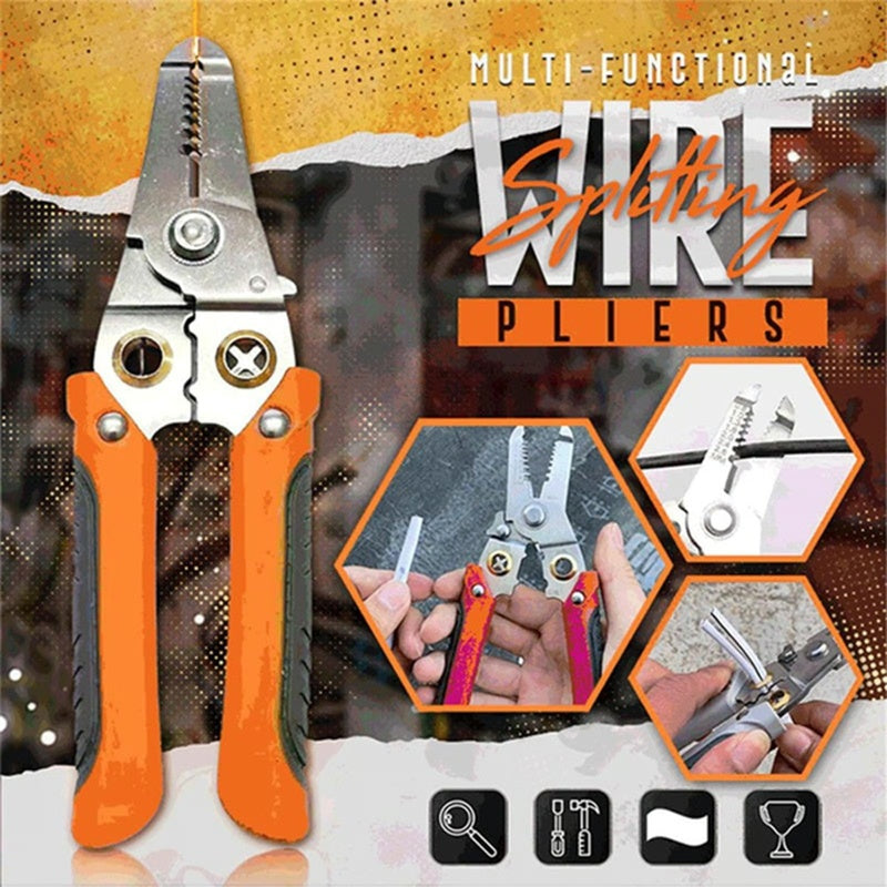 Heavy‑Duty Multifunction Wire Plier Hand Tool