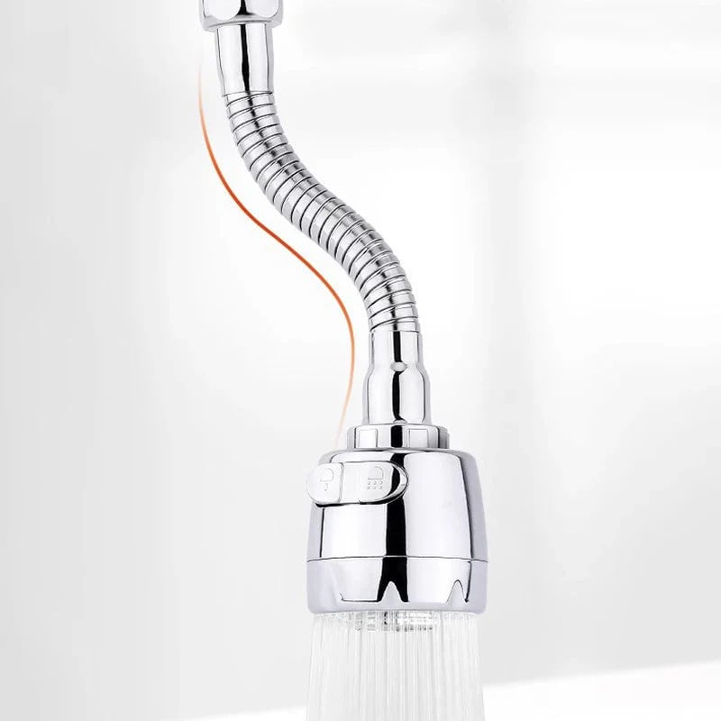 Kitchen Faucet with 360° Swivel Handheld Spray