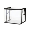 Large Clear Hinged Plastic Storage Box