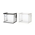 Large Clear Hinged Plastic Storage Box