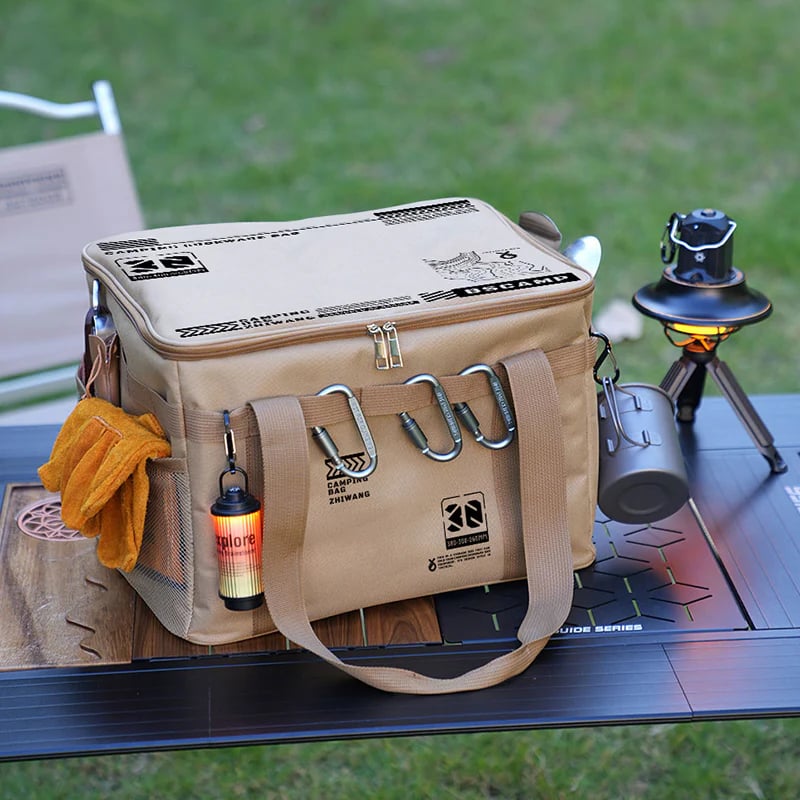 Large capacity outdoor folding storage bag