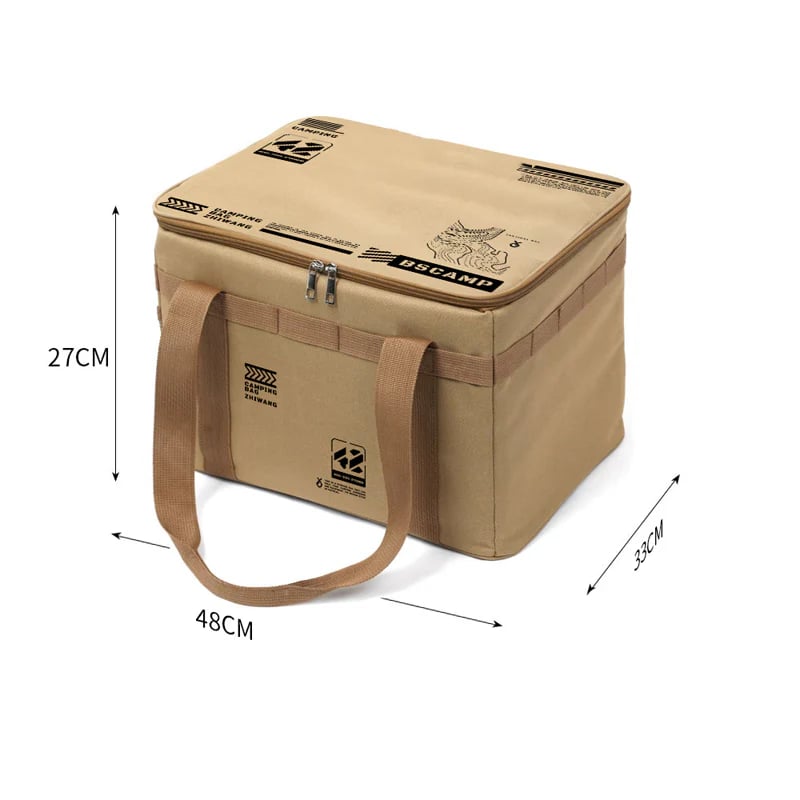 Large capacity outdoor folding storage bag
