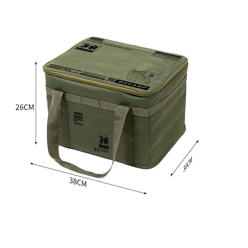 Large capacity outdoor folding storage bag