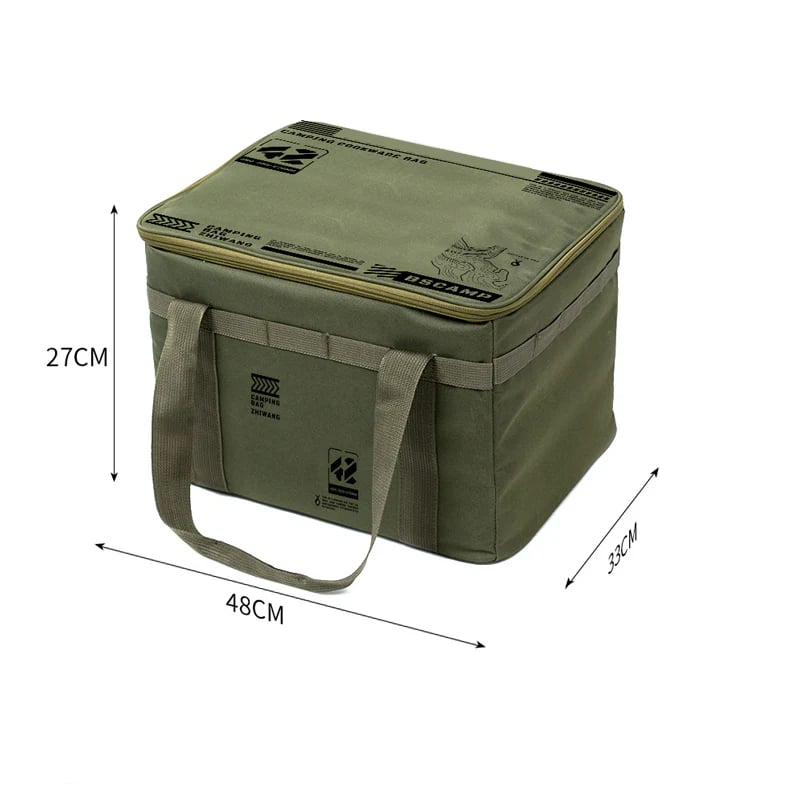 Large capacity outdoor folding storage bag