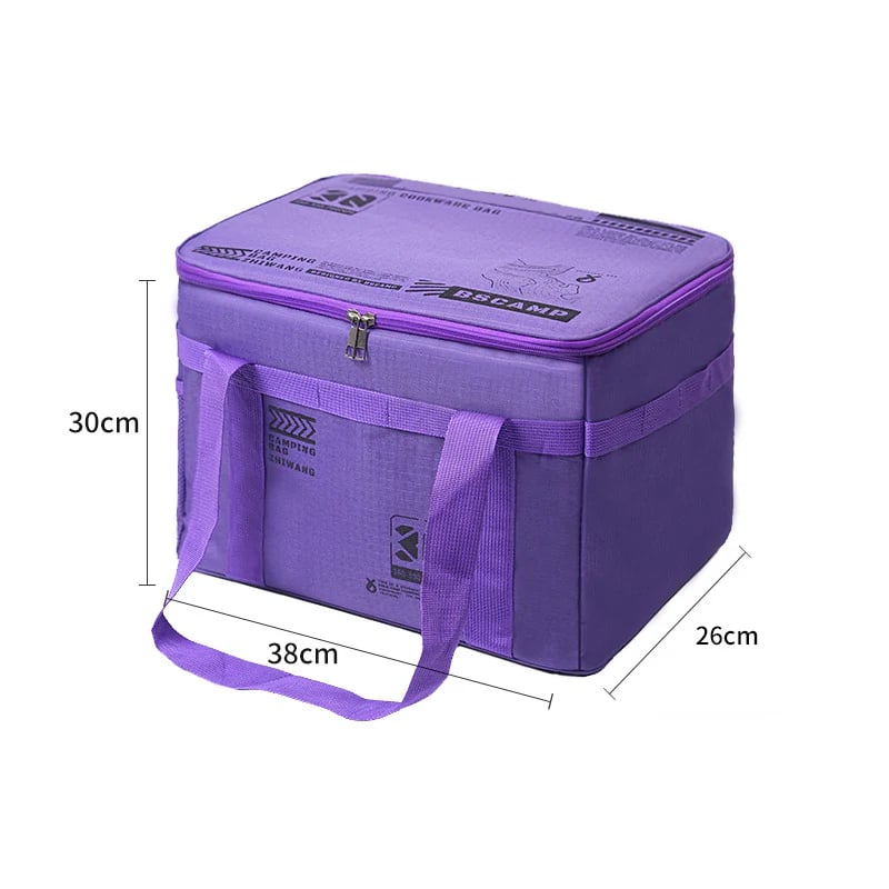 Large capacity outdoor folding storage bag