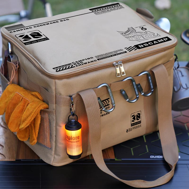 Large capacity outdoor folding storage bag