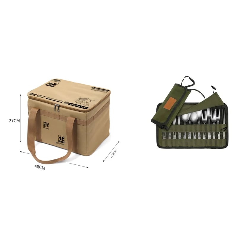 Large capacity outdoor folding storage bag