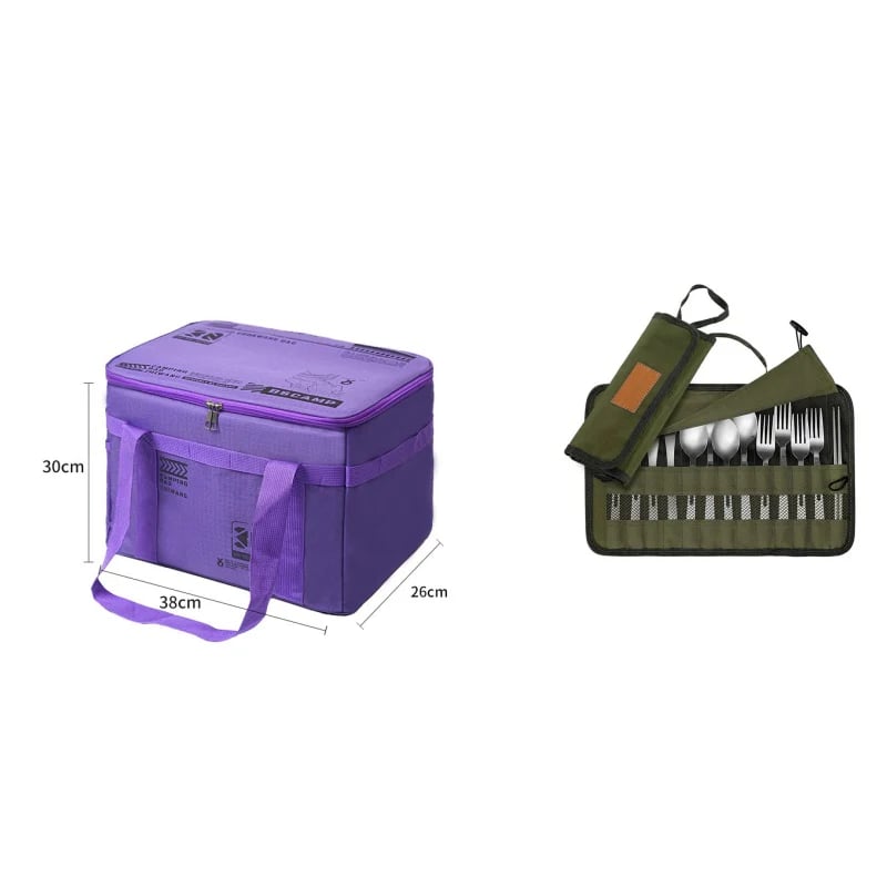 Large capacity outdoor folding storage bag