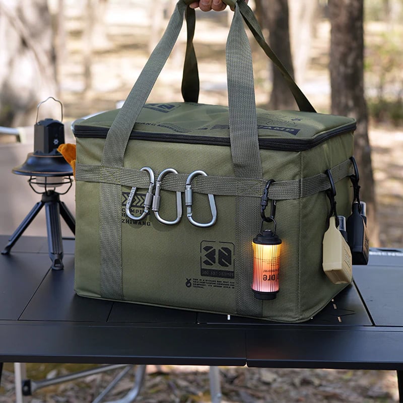 Large capacity outdoor folding storage bag