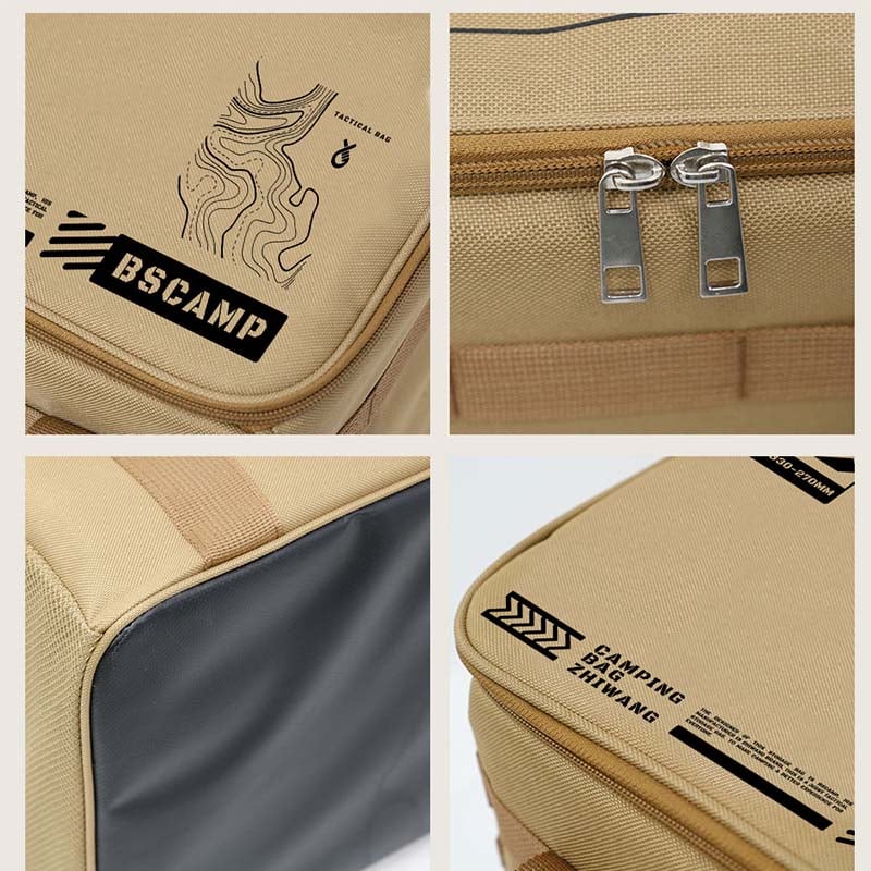 Large capacity outdoor folding storage bag