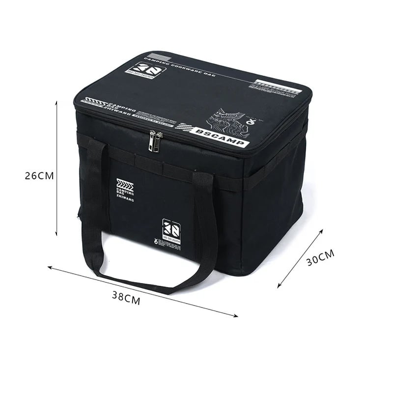 Large capacity outdoor folding storage bag