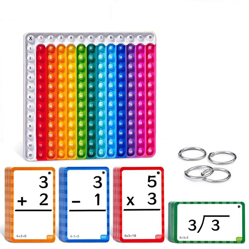 Math Fidget Toy and Times Table Flash Cards
