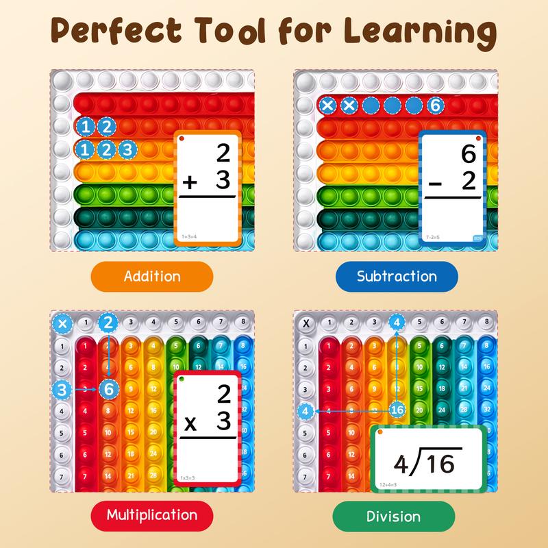 Math Fidget Toy and Times Table Flash Cards