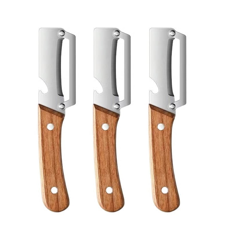 Multi functional steel kitchen peeler
