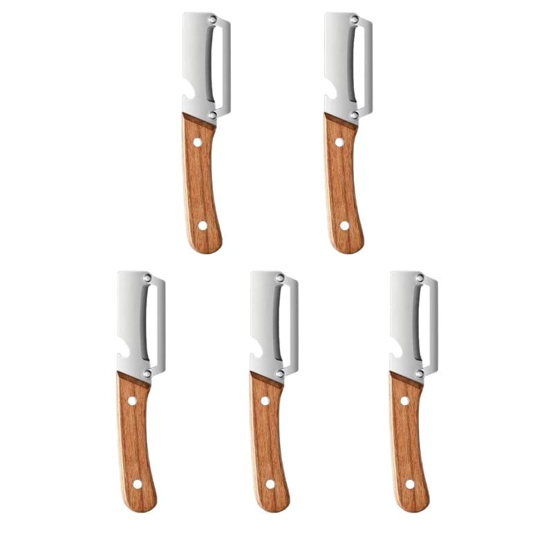 Multi functional steel kitchen peeler