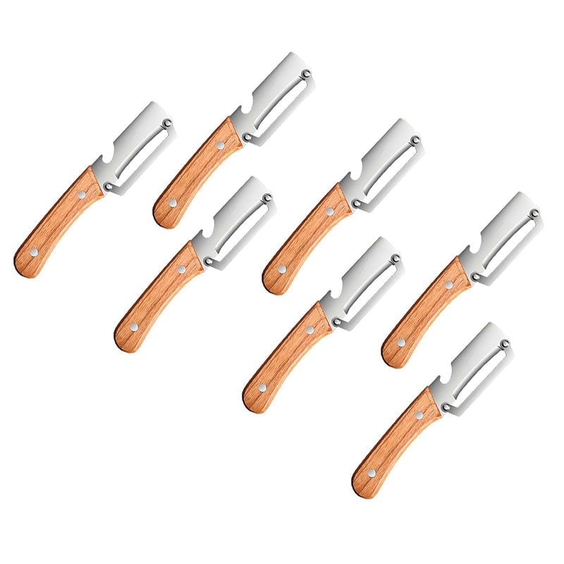 Multi functional steel kitchen peeler