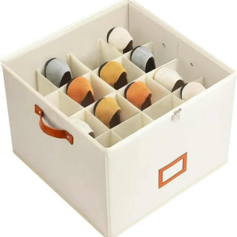 Oxford Fabric Foldable Design Shoe Organizer Storage Box
