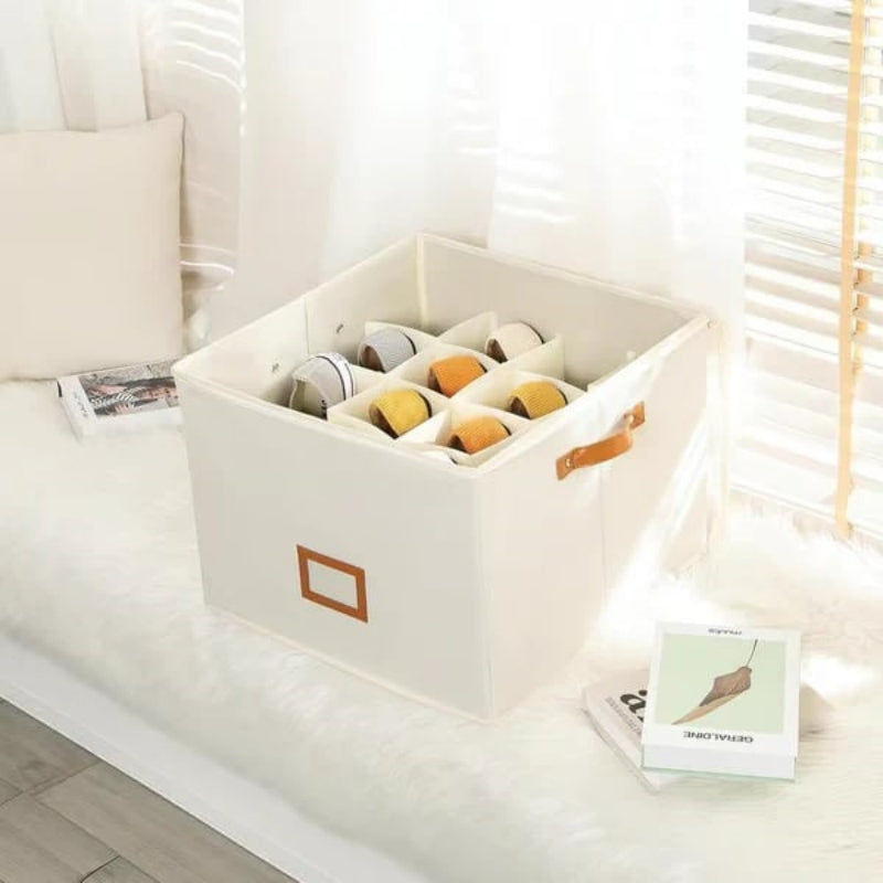 Oxford Fabric Foldable Design Shoe Organizer Storage Box